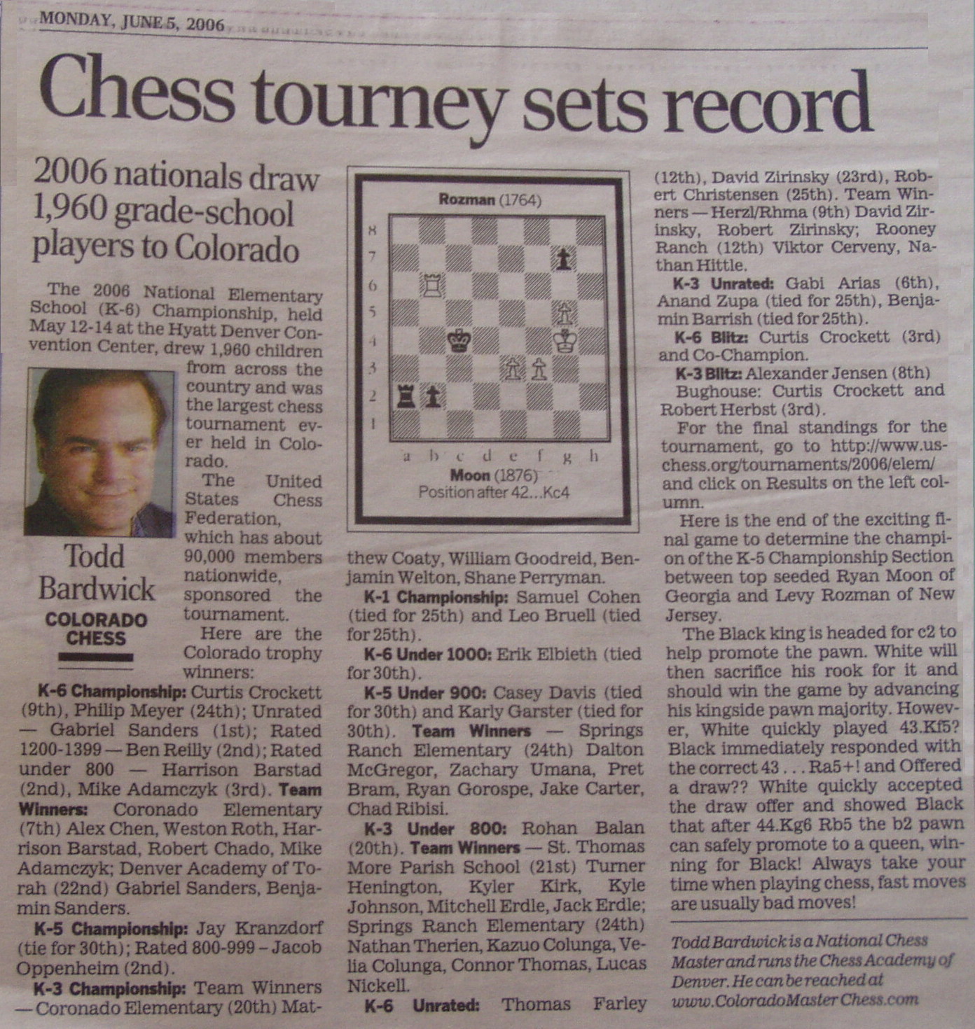 News Articles · News · 2021 (ChessTech News)
