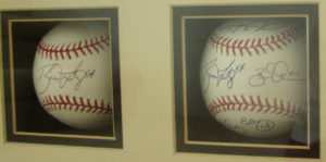 Signed Astros balls